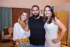 Bruna Magalhães, Luiz Víctor Torres e Liana Santana