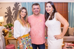 Bruna Magalhães, Omar de Albuquerque e Liana Santana