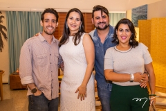 Pedro Paulo Rolim, Liana Santana, Rodolfo Santiago e Miriam Bastos