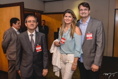 Sérgio Resende, Michelinne Pinheiro e Edilson Pinheiro