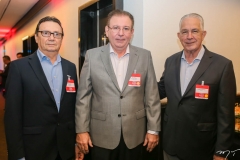 Carlos Alencar, Ricardo Cavalcante e Carlos Prado