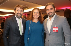 Elcio Batista, Ticiana e Edson Queiroz