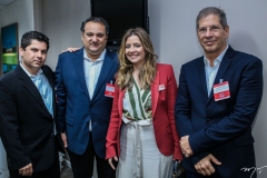 Pompeu Vasconcelos, Patriolino Dias, Emilia Buarque e Severino Neto