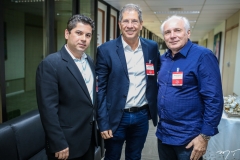 Pompeu Vasconcelos, Severino Neto e Ricardo Sabadia