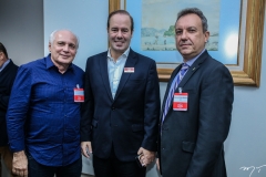 Ricardo Sabadia, César Ribeiro e Miderval Bezerra