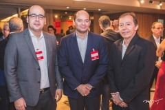 Artur Ferraz, Otilio Ferreira e Idelfonso Rodrigues