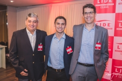 Marciano Girão, Pedro Barbosa e Mauricio Garcia