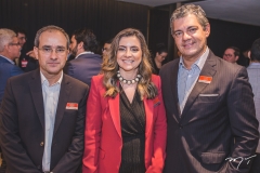Sergio Resende, Emilia Buarque e Marcos Troyjo
