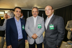 Aluísio Ramalho, Emílio Morais e Adriano Fiuza