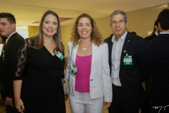 Luciana Colares, Ticiana Queiroz e Severino Ramalho Neto