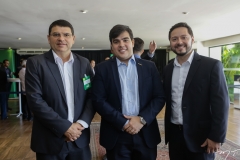 Sérgio Lopes, Tiago Pinho e Jerônimo Freire