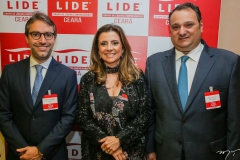 Francisco Marinho, Emília Buarque e Patriolino Dias