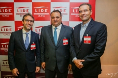 Francisco Marinho, Patriolino Dias e Eduardo Figueiredo