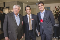 Roberto Macedo, Raul Amaral e Ted Pontes