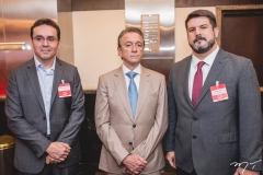 Rodrigo Monteiro, Erivaldo Arrais e Thiago Levy