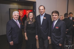 Deusmar Queirós, Emília Buarque, Luiz Fernando Furlan e Jorge Parente