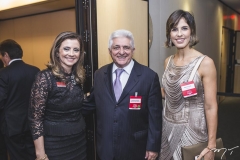 Emília Buarque, Deusmar Queirós e Marília Fiuza