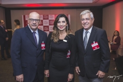 Fernando Travessoni, Márcia Travessoni e Paulo César Norões