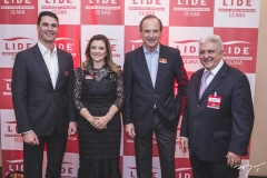 Gustavo Ene, Emília Buarque, Luiz Fernando Furlan e Deusmar Queirós