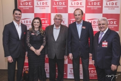 Gustavo Ene, Emília Buarque, Roberto Macedo, Luiz Fernando Furlan e Deusmar Queirós