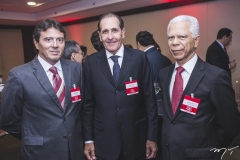 Luís Teixeira, João Fiuza e Sérgio Melo