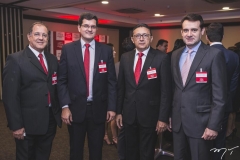 Mário Clementino, Marcelo Prado, Francisco Moraes e Fernando Gurgel