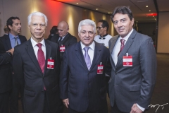 Sérgio Melo, Deusmar Queirós e Luís Teixeira