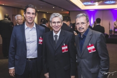 Tom Prado, Pádua Lopes e Egídio Serpa