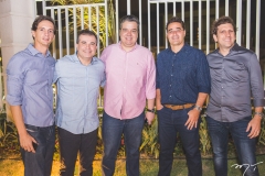 Renato Barroso, Ricardo Bezerra, Ticiano Rêgo, Daniel Arruda e Jonathan Costa