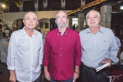 Antônio José Melo, Fernando Amora e Roberto Costa