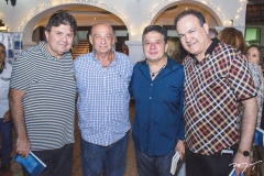 Jacob Otoch, Zezé Jereissati, Gerardo Bastos Filho e Jamil Jereissati