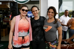 Edilene Araujo, Patricia Parente e Nadia Beatriz