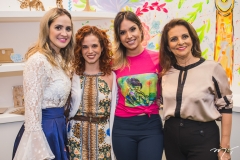 Joana Clemente, Rebeca Melo, Thyane Dantas e Glória Marinho