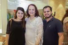 Andrea Leitão, Ethel Whitehurst e Petrônio Leitão
