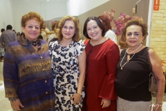 Catarina Marino, Renata Jereissati, Norma Zélia e Eliane de Castro