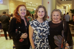 Claudia Rebouças, Renata Jereissati e Ivone Rebouças