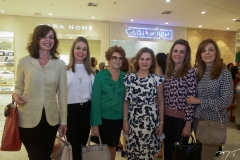Glaucia Andrade, Venusia Ribeiro, Valéria e Nilda Andrade e Karisia Pontes
