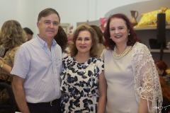 Haim Erel, Renata Jereissati e Ethel Whitehurst