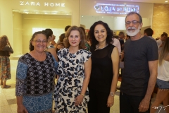 Lúcia Araujo, Renata Jereissati, Patricia Veloso e Gentil Barreira