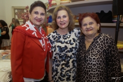Monalisa Gentil, Renata Jereissati e Cleia Queiroz