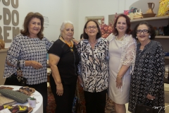 Regina Pires, Marcilia Tavares, Terry Kay, Ethel Whitehurst e Glaucia Mota