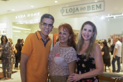 Sávio Queiroz, Fátima Duarte e Marjorie Marshall