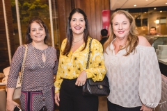Cláudia Gradvohl, Elisa Oliveira e Luiziane Cavalcante