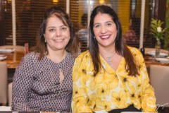 Cláudia Gradvohl e Elisa Oliveira