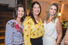 Liliana Farias, Elisa Oliveira e Tais Pinto