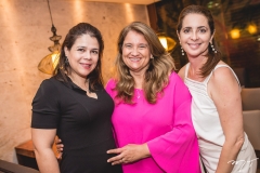 Suely Castelo Branco, Safira Moreira e Márcia Andréa