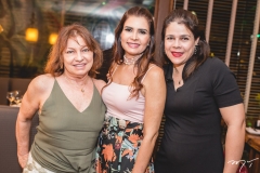 Welbaneide Luna, Lorena Pouchain e Suely Castelo Branco