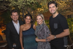 Gustavo Serpa, Cecília Seligmann, Gaida Dias e Itaquê Figueiredo