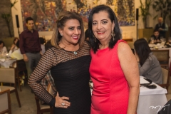 Montiele Arruda e Fátima Serpa