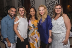 Pádua Costa, Alexia Fontes, Gil Santos, Branca Mourão e Larissa Maia